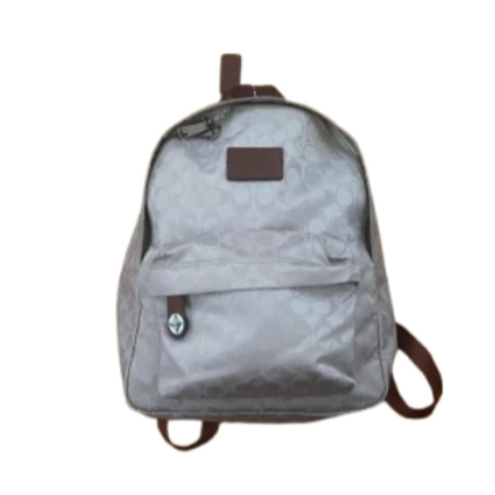 Coach Backpack Ivory Vintage Zipper Pouch NWOT